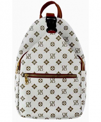 CM Monogram Sling Backpack CM767 IVORY